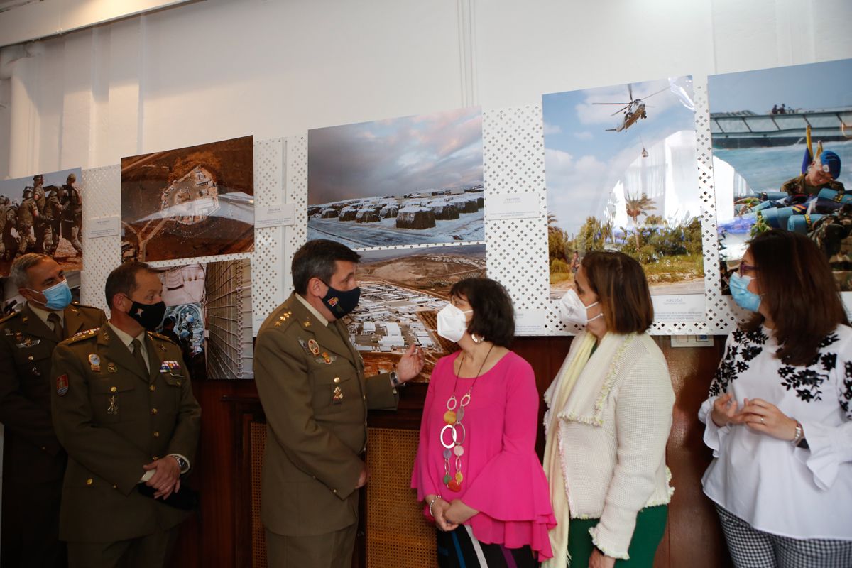 'Misión Líbano', una exposición fotográfica en la Subdelegación de Defensa