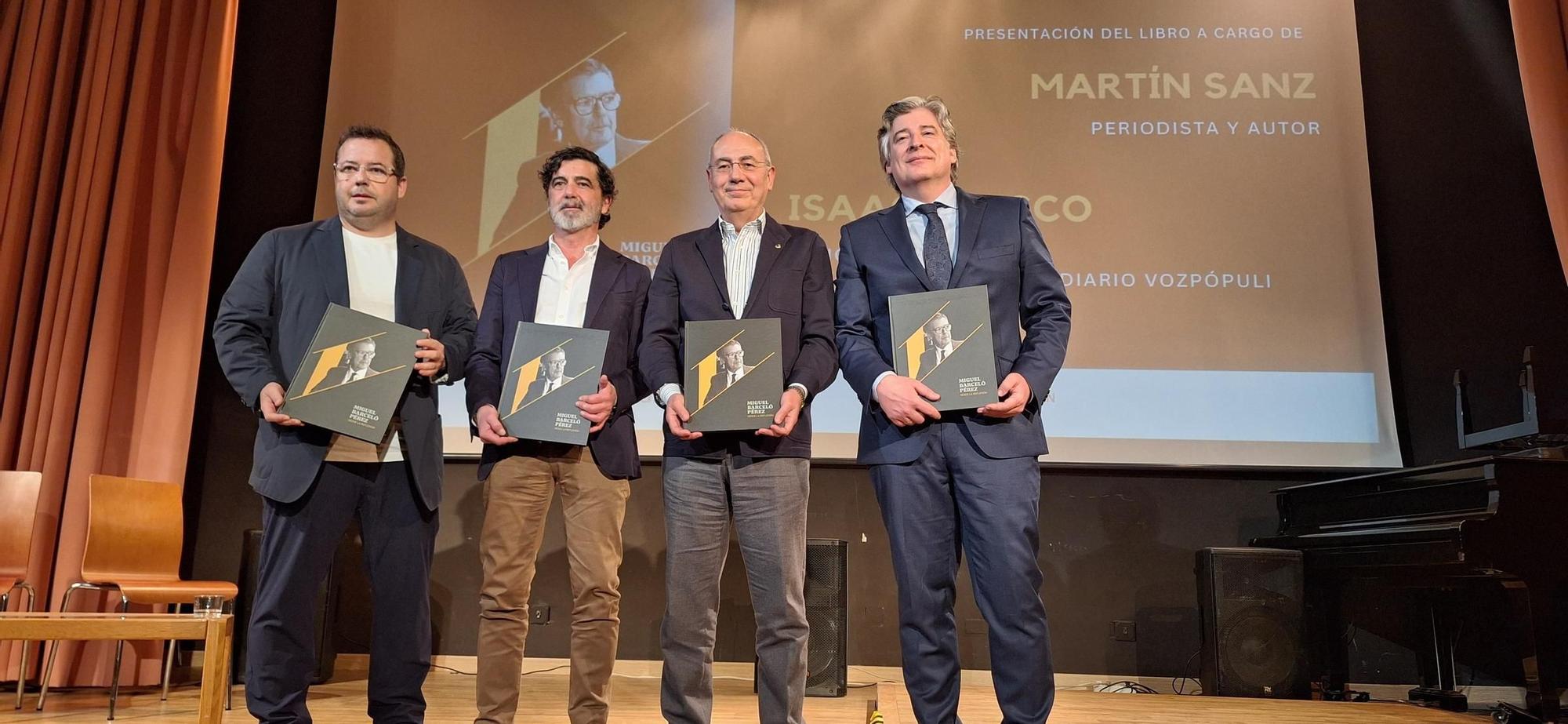 Presentación del libro del senador Miguel Barceló en Benidorm