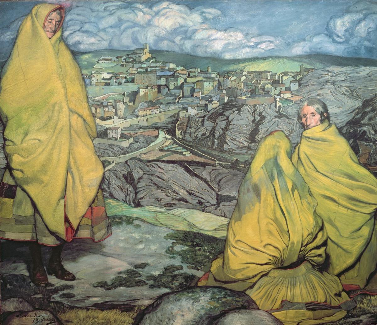 "Mujeres de Sepúlveda" de Ignacio Zuloaga.