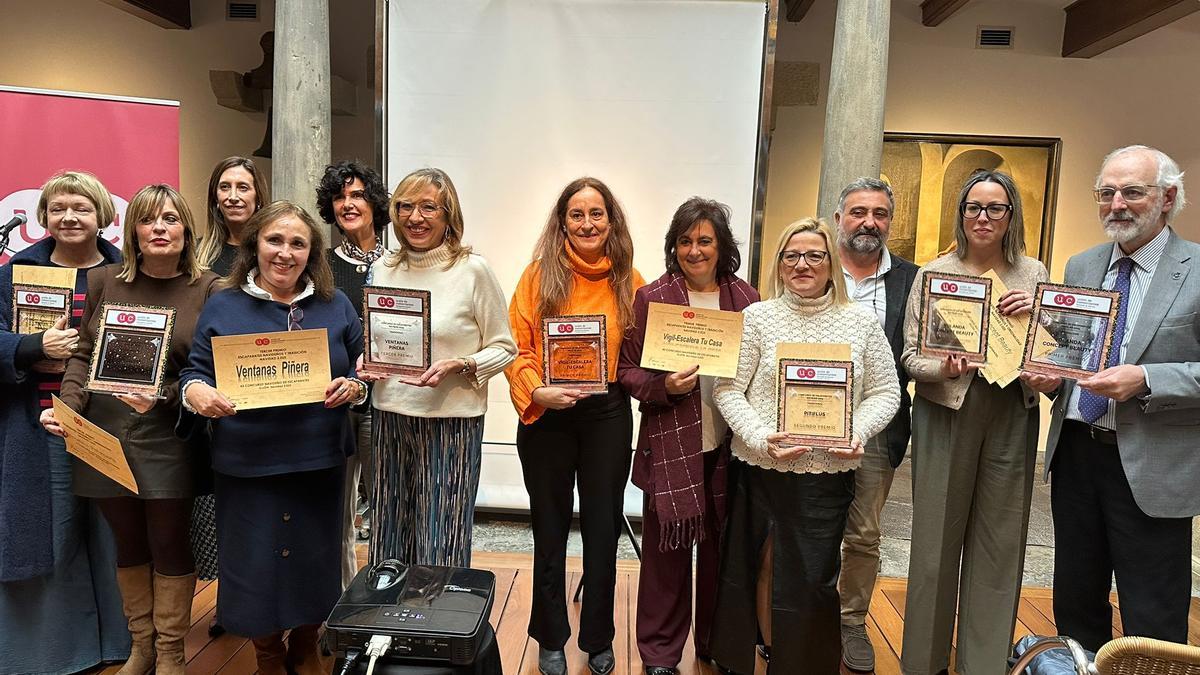 Entrega de premios del Concurso de Escaparates Navideños de Gijón