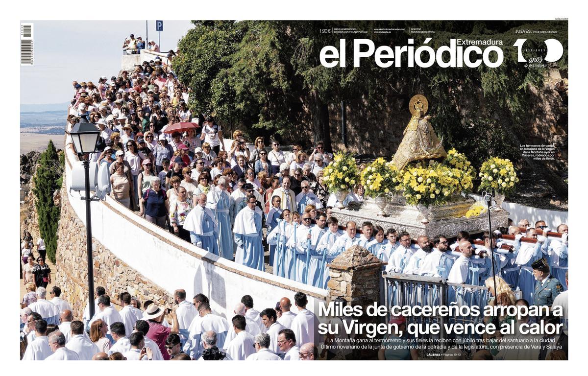 Portada de la Virgen de la Montaña