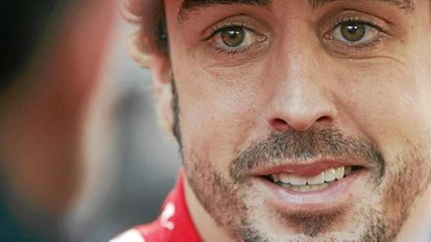 El piloto de Ferrari Fernando Alonso