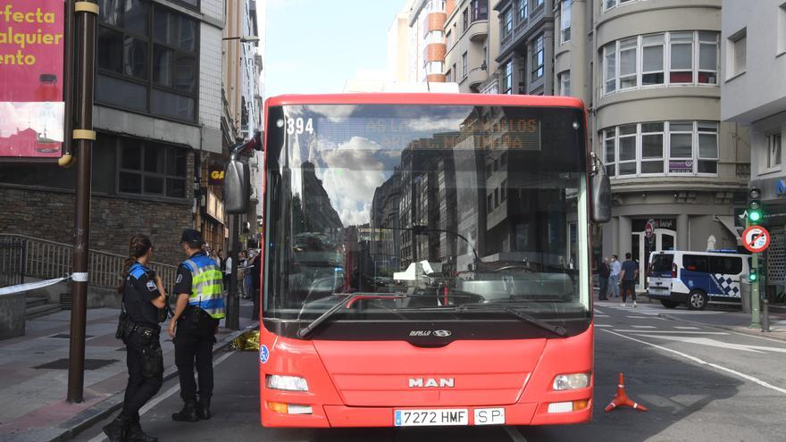 Atropello mortal en la plaza de Pontevedra