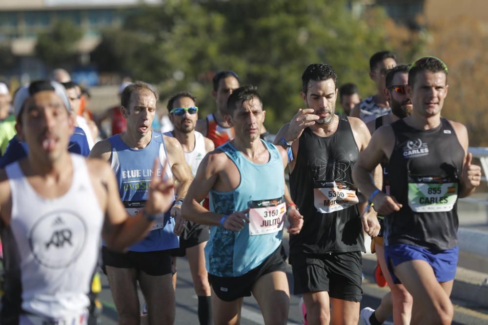 Las mejores imágenes del Maratón Valencia 2019