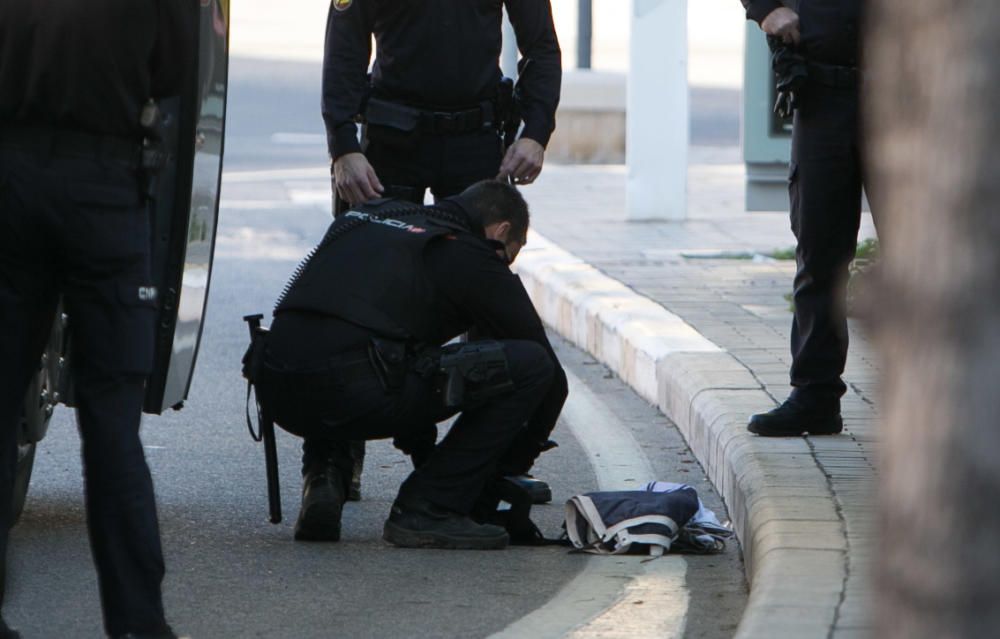 Al menos cuatro detenidos en una pelea entre aficionados del Hércules y del Castellón.