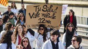 Els metges enceten una nova setmana de vaga: acusen Sanitat d'"intensificar els atacs contra el col·lectiu"
