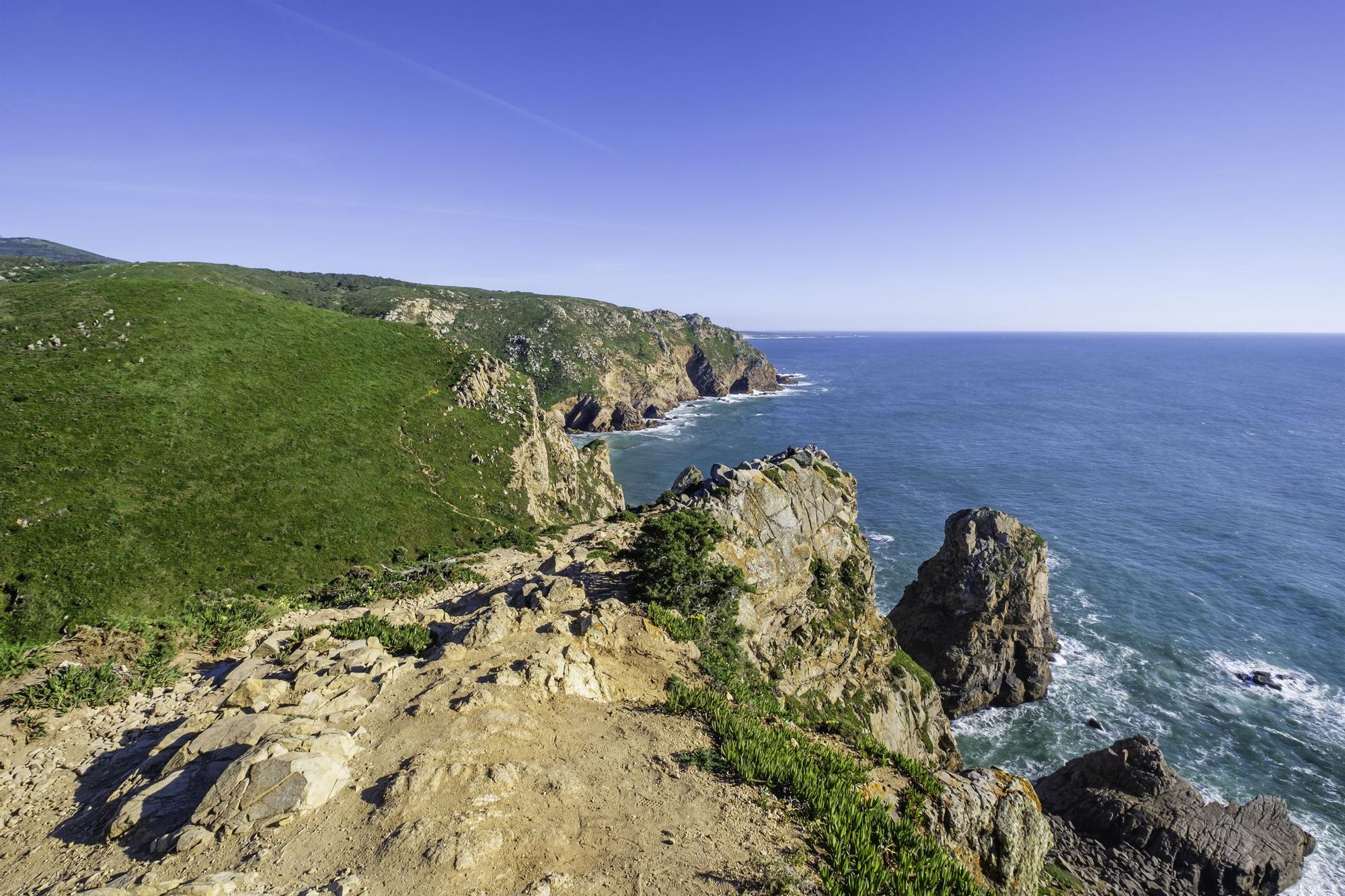 Cabo da Roca en el Parque Natural de Sintra-Cascais