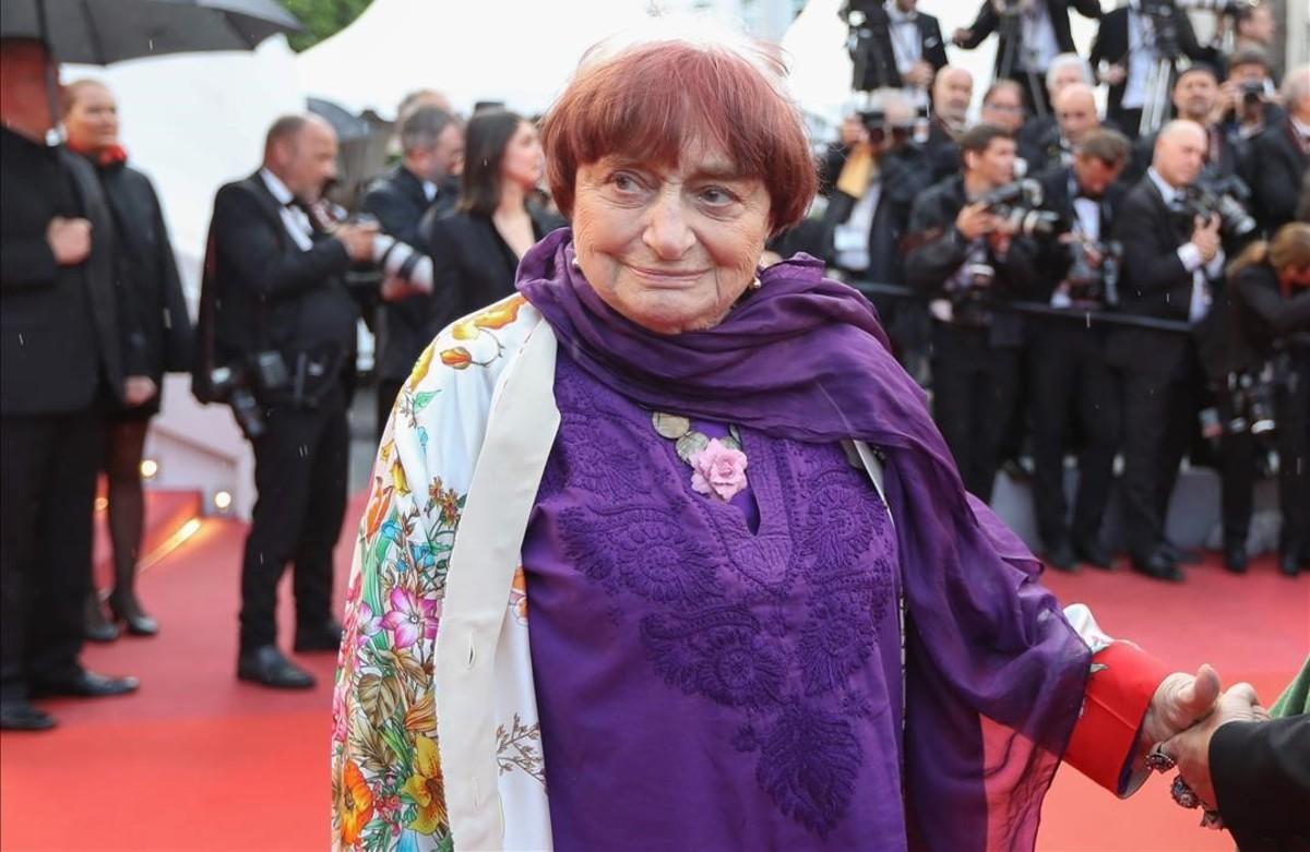 zentauroepp43330948 french director agnes varda arrives on may 14  2018 for the 180515173822