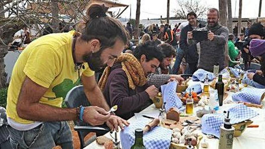 Imagen de una de las ediciones pasadas del Alliolis Festival en el Mercat de Forada.