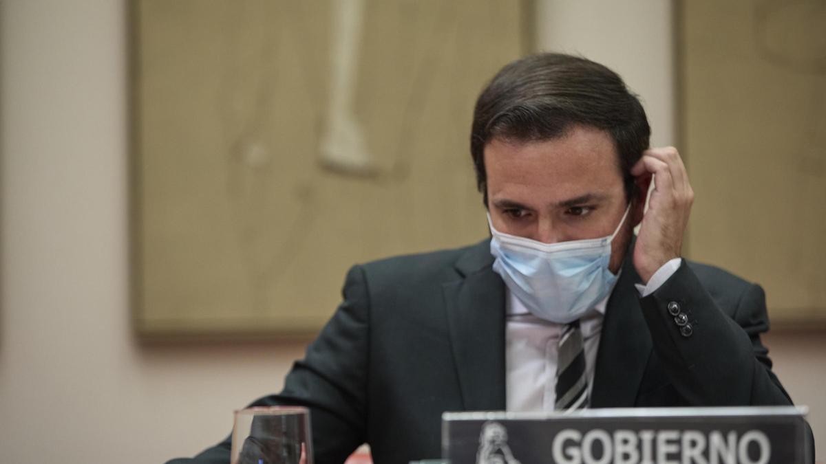 El ministro de Consumo, Alberto Garzón.