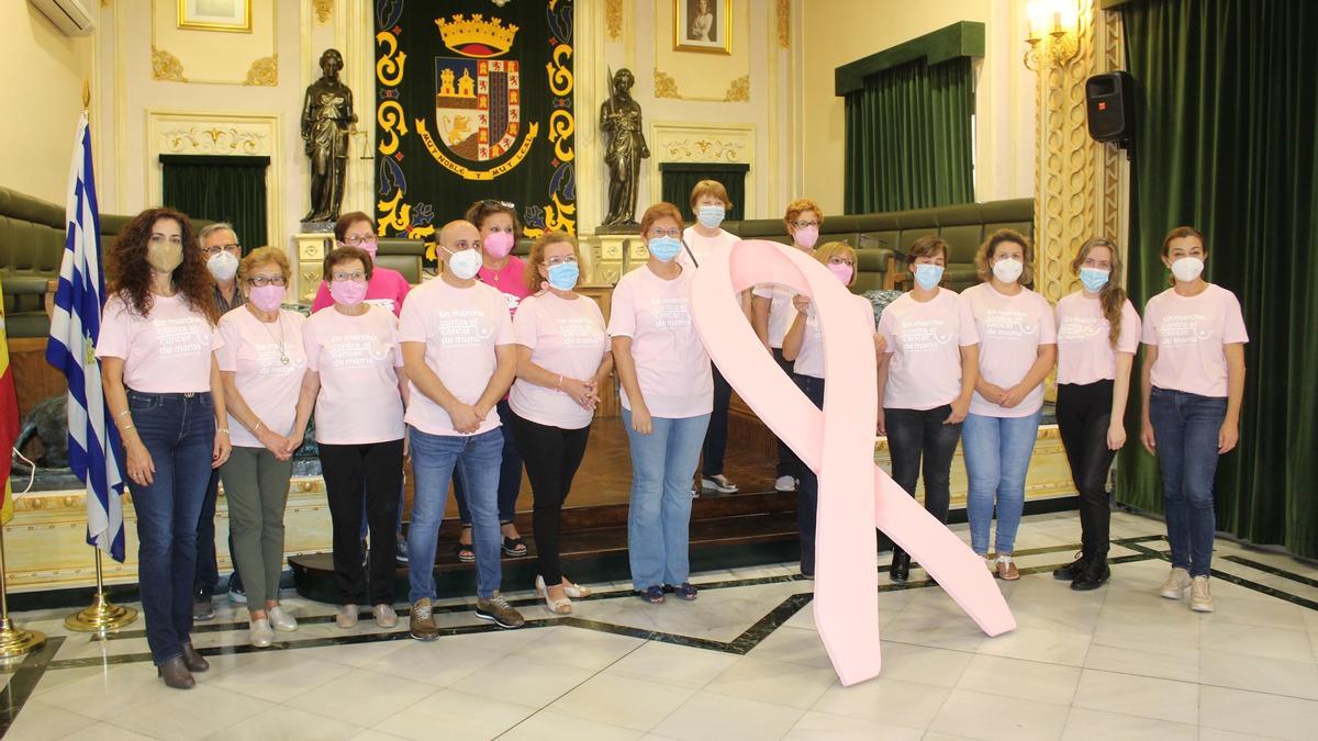 Evento contra el cáncer de mama en Jumilla.