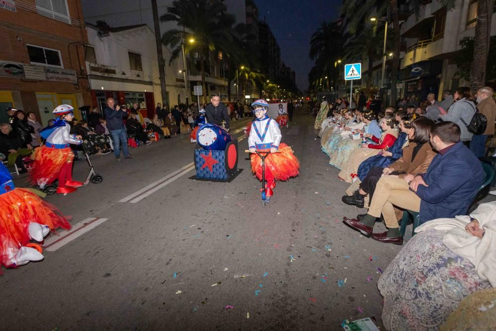 Cabalgata de disfraces de las Fallas de Gandia