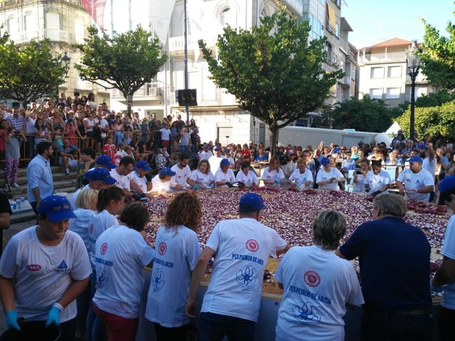 Festa do Pulpo do Carballiño: nuevo récord mundial