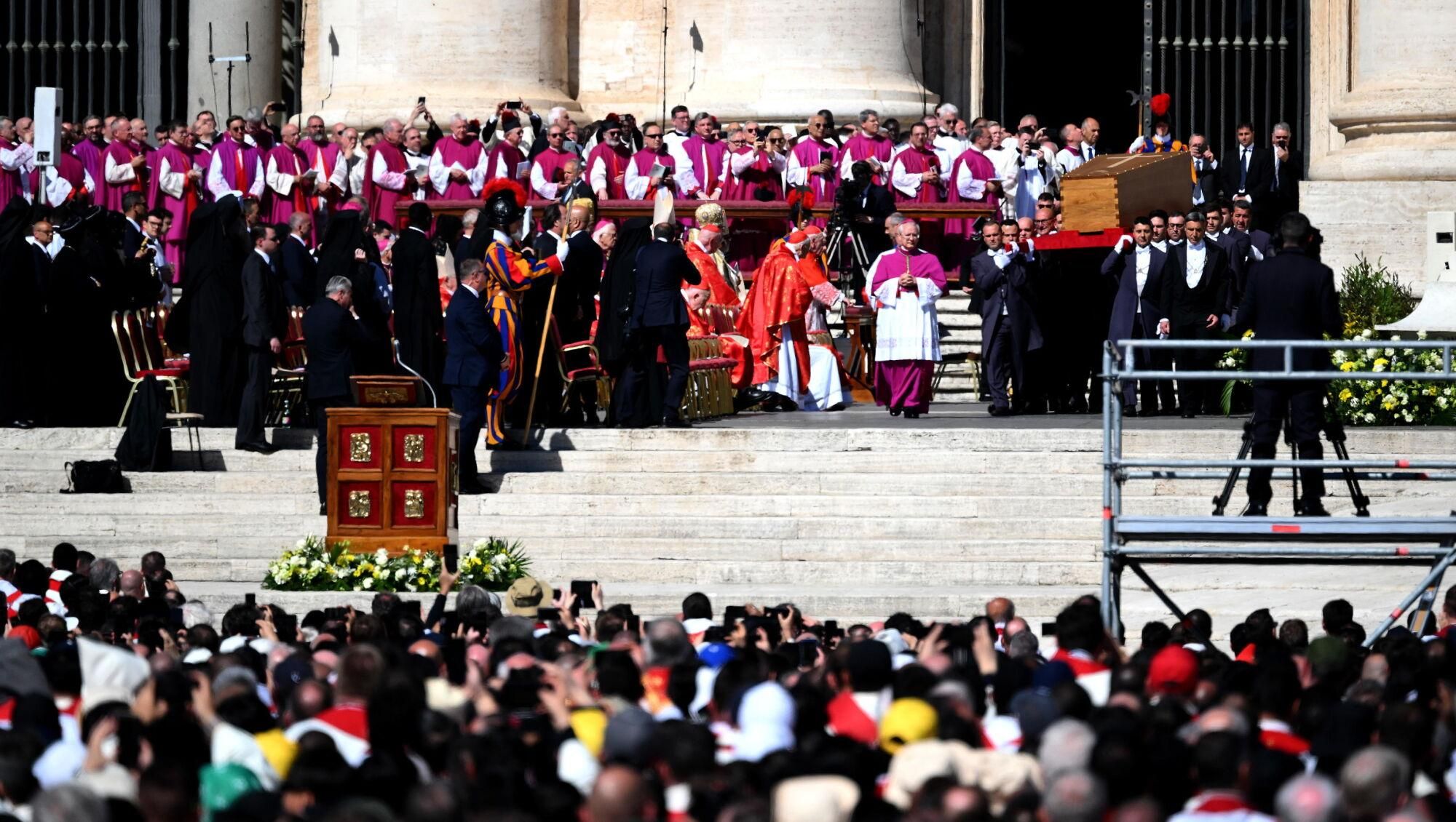 El funeral del papa Francesc, en imatges