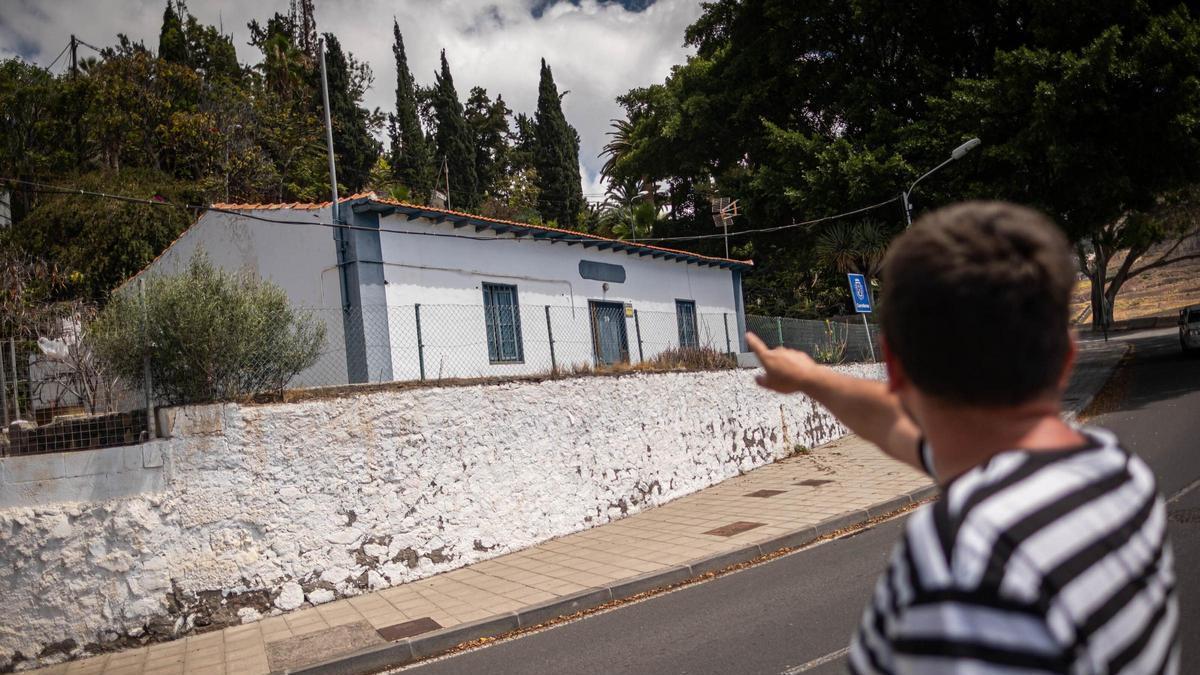 Casa del Caminero, en la carretera de Taganana, a la salida de San Andrés.