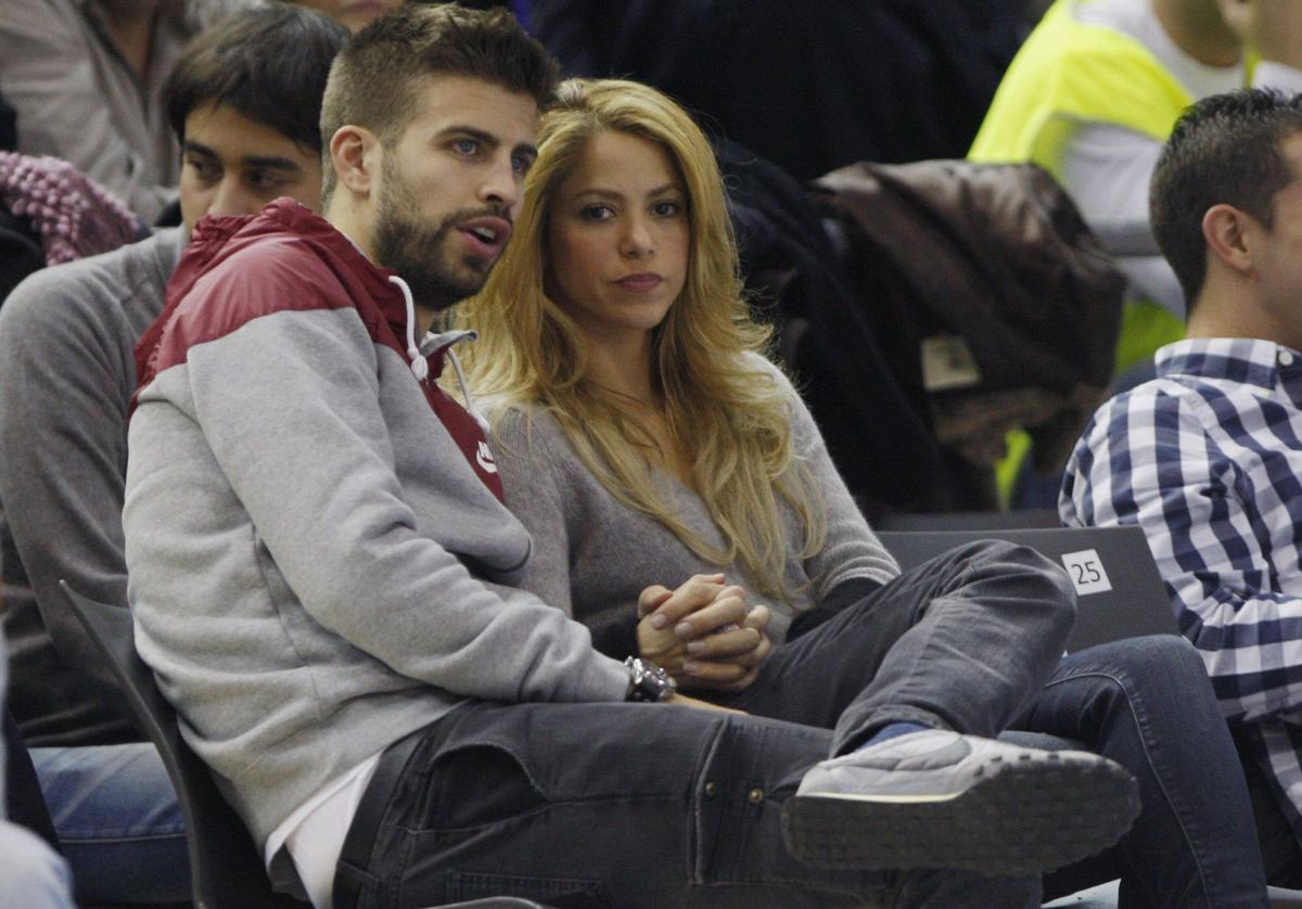 Gerard Piqué y Shakira en una imagen de archivo.