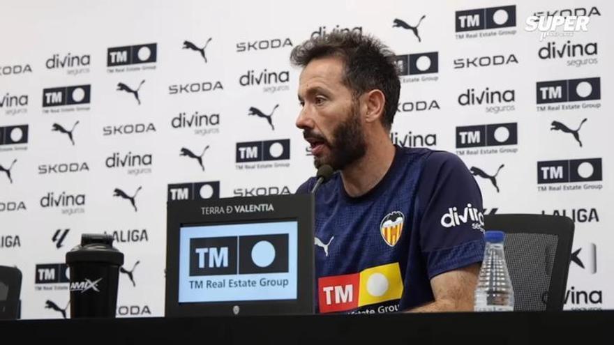 Carlos Corberán: "No he hablado con De Haas ni Dieng"