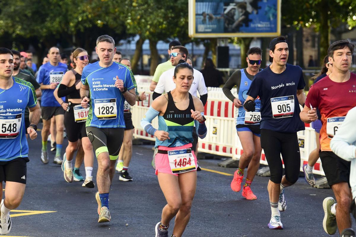 Así fue la media maratón Coruña21