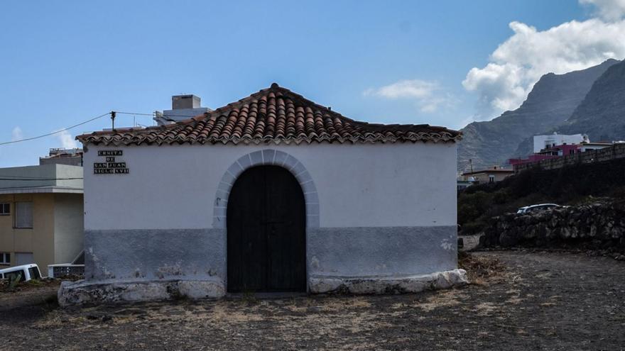 La ermita de San Juan, en Bajamar. | | E.D.