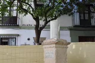 La cruz de Santa Marta  volverá a su plaza un año después de ser vandalizada