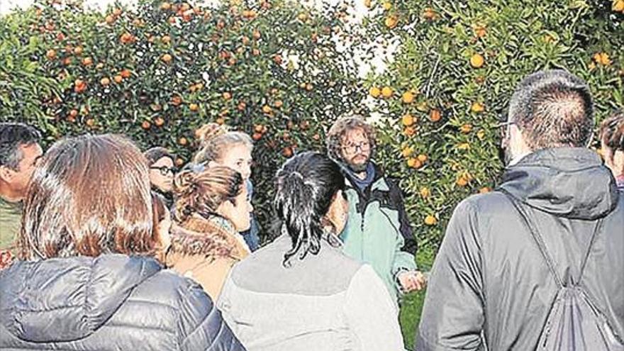 Biovalle recibe la visita de alumnos del master de agricultura