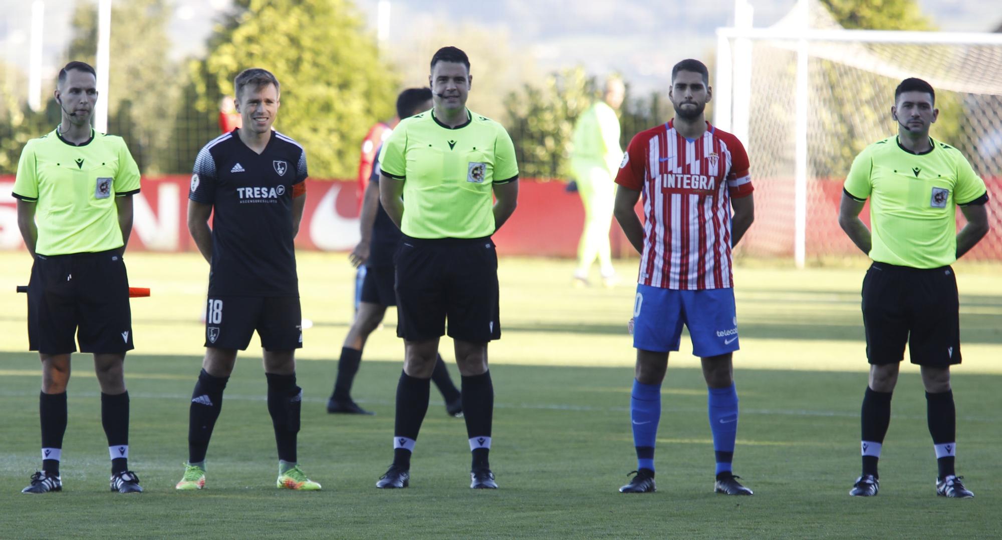 Las mejores imágenes de los partidos del Vetusta, Sporting B y Lealtad