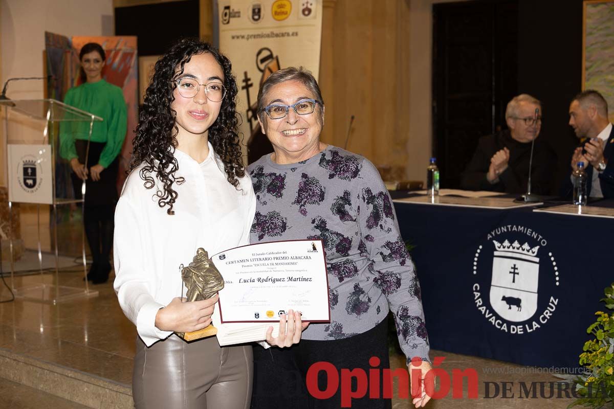 Entrega de premios Albacara en Caravaca