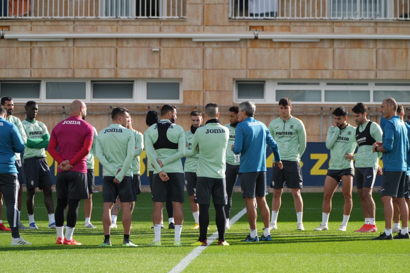 Inicio de la 'pretemporada' de Setién en el Villarreal