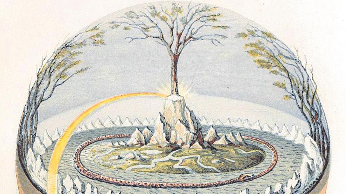 El árbol Yggdrasil