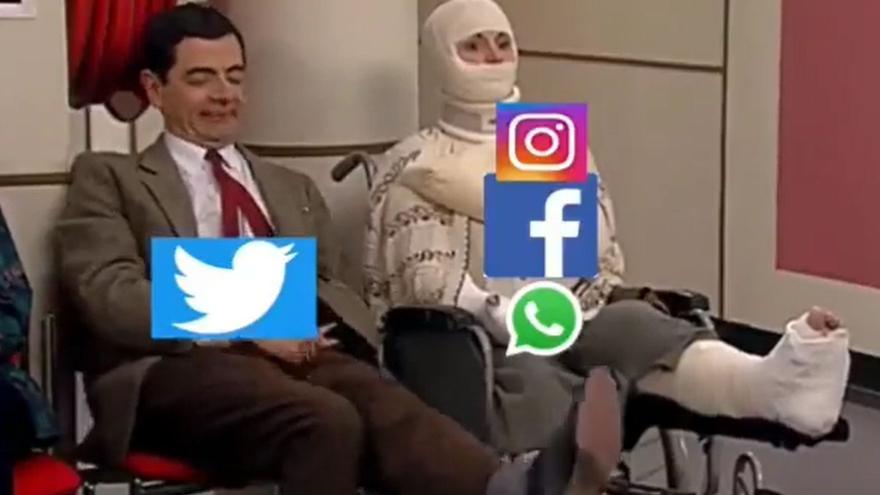 Los mejores memes de la caída de WhatsApp, Facebook e Instagram