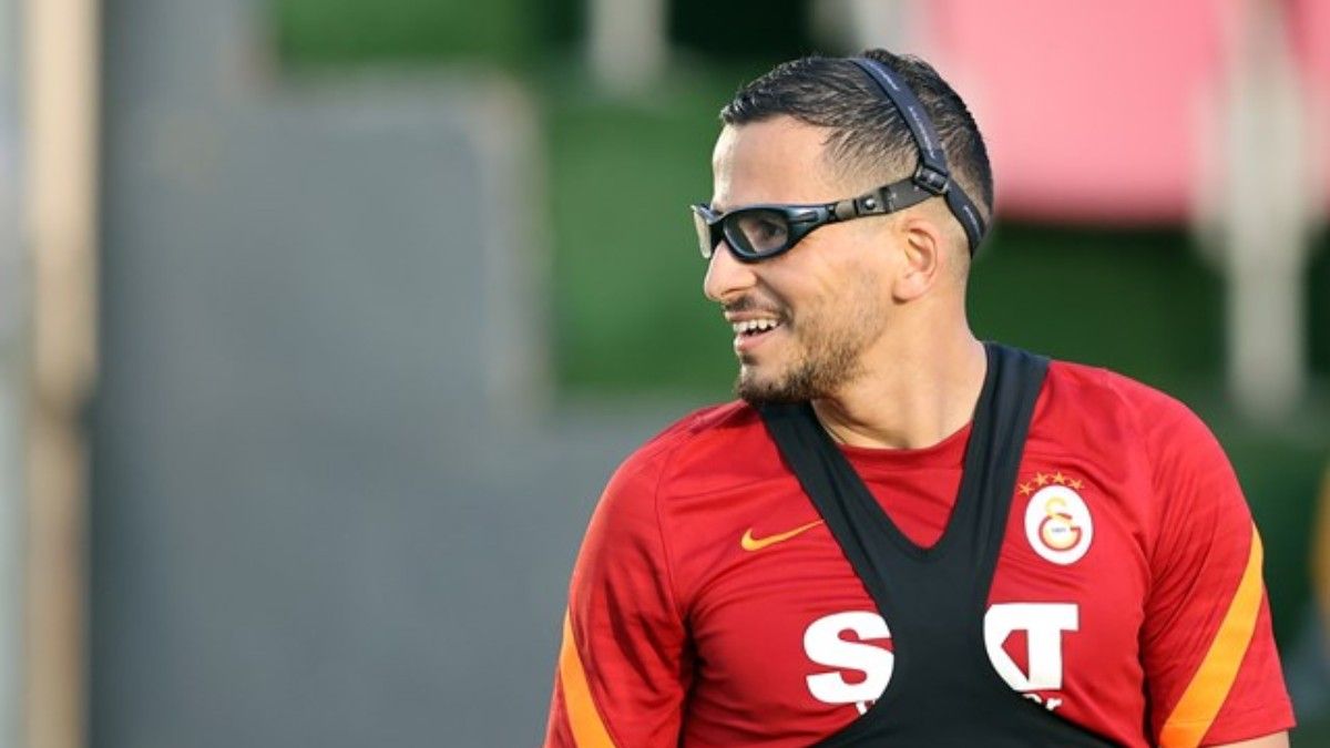 Elabdellaoui usa unas gafas especiales que le permiten volver a competir | Galatasaray