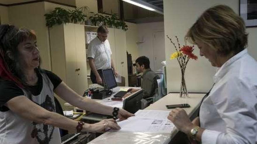 Las oficinas del área municipal de Licencias.