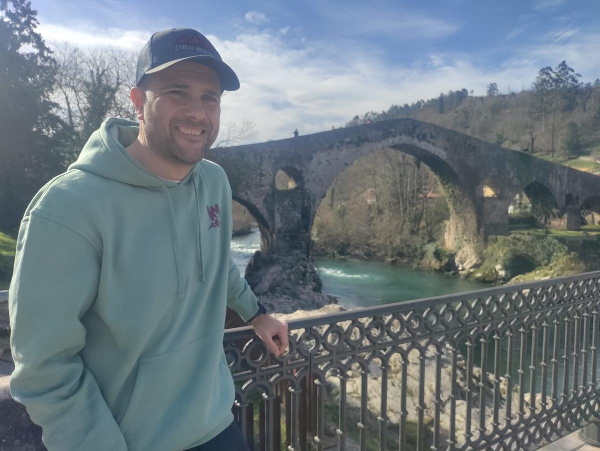 Antón Díaz, organizador de la carrera