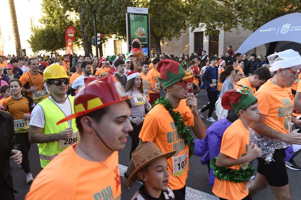 La San Silvestre 2025 en Murcia, en fotografías