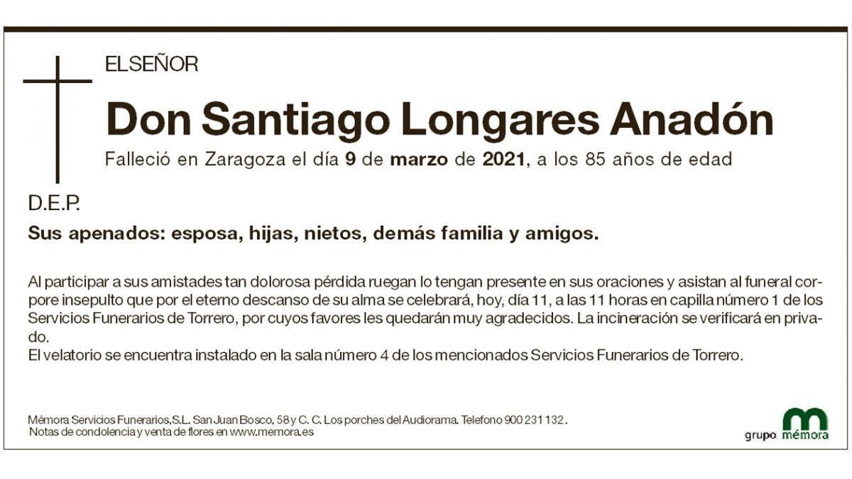 Santiago Longares Anadón