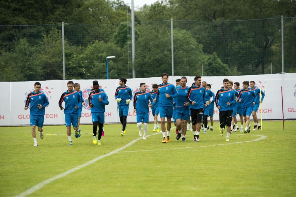 Entrenamiento del Real Oviedo