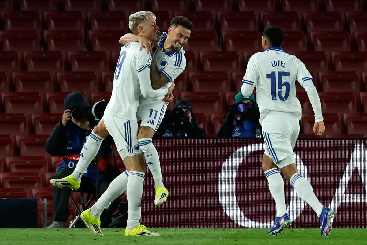 Barcelona - Copenhague.