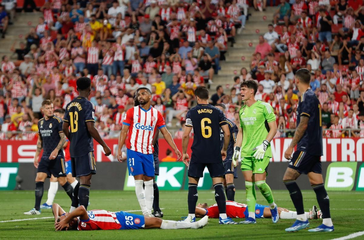 Las mejores imágenes del Girona - Real Madrid de LaLiga Las mejores imágenes del Girona - Real Madrid de LaLiga