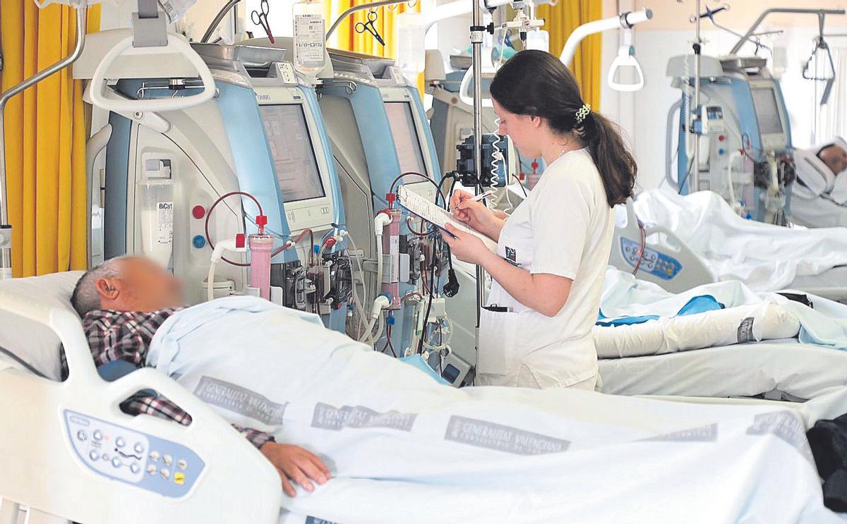 Unidad de Diálisis de un Hospital público