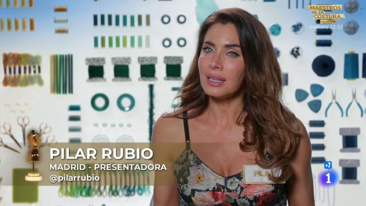 Pilar Rubio en 'Maestros de la costura Celebrity'