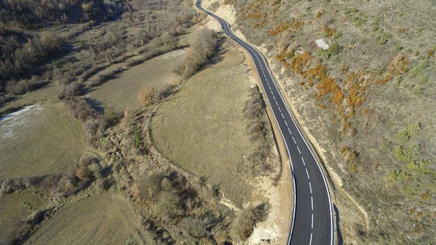 Longás deja de ser el único municipio zaragozano sin carretera