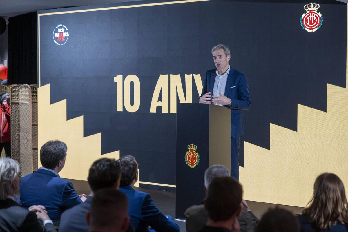 El Mallorca celebra el décimo aniversario de la propiedad americana