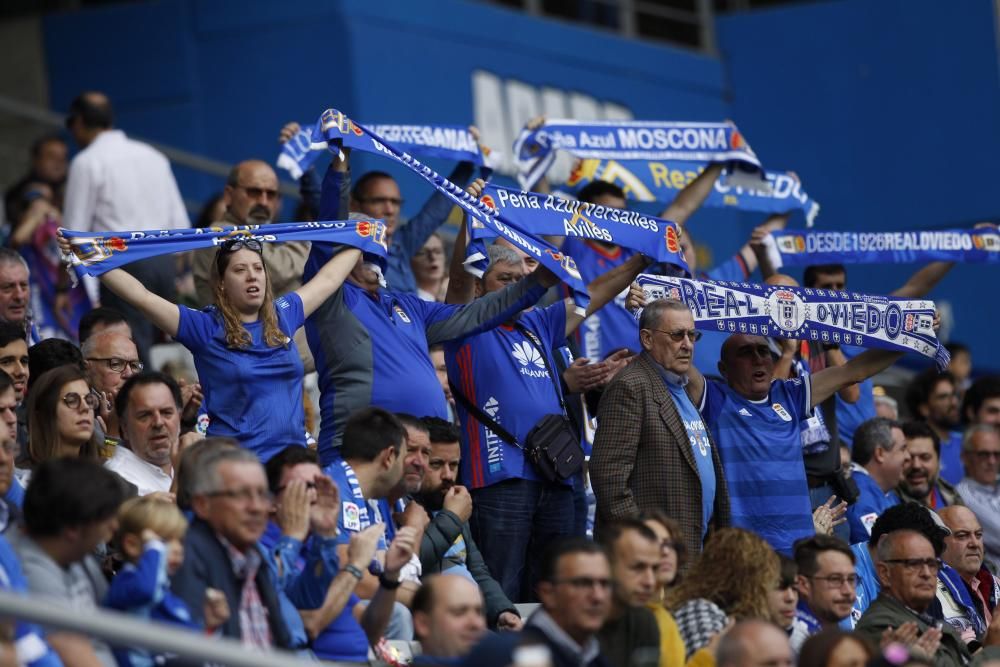 El partido del Oviedo ante el Numancia, en imágenes.