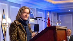 Fotografía de archivo de la ex embajadora de España en Israel, Ana María Sálomon Pérez, cesada por el Gobierno español