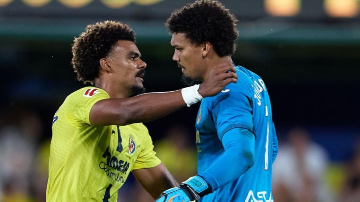 Luiz, tras un partido con el Villarreal