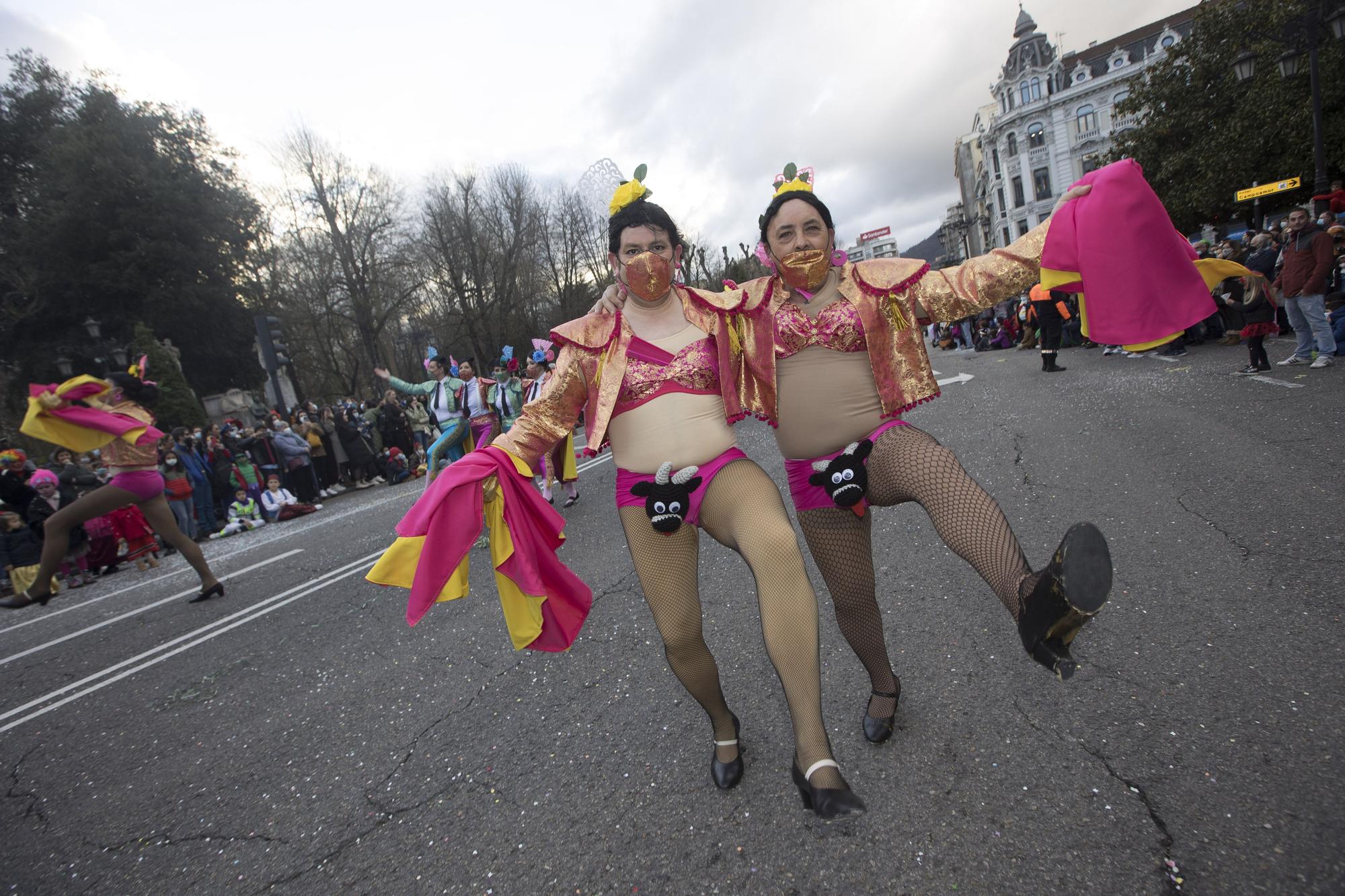 Galería de fotos: Así fue el gran desfile del carnaval en Oviedo