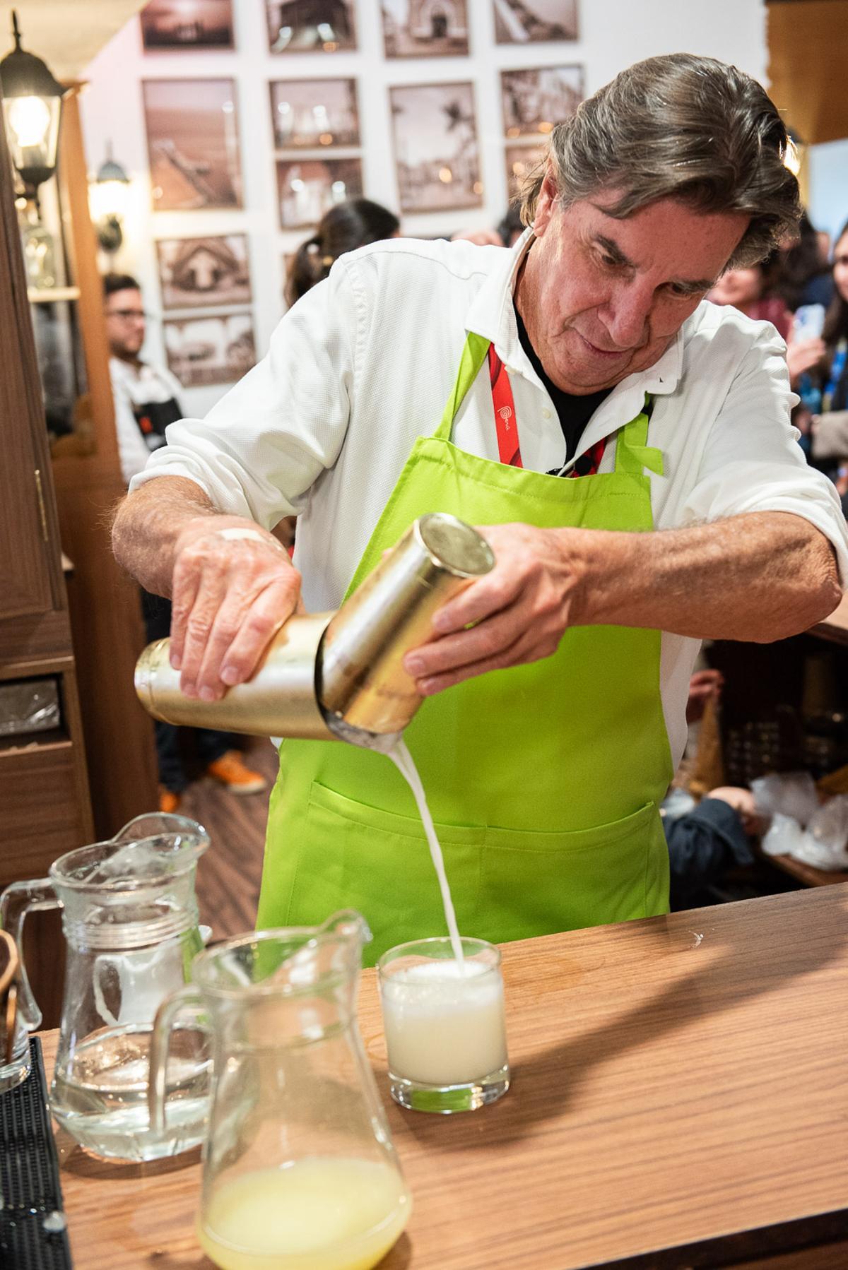 Johnny Schuler, el guardián del pisco peruano en Madrid Fusión.