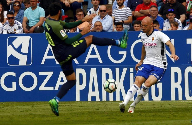 Sufrida victoria del Real Zaragoza contra el Sporting de Gijón