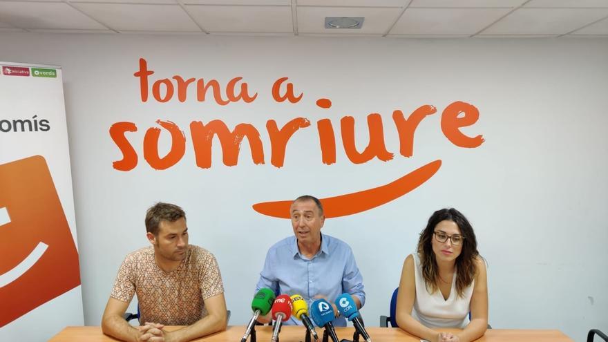 Baldoví da un paso al frente para liderar Compromís y Aitana Mas deja la puerta abierta