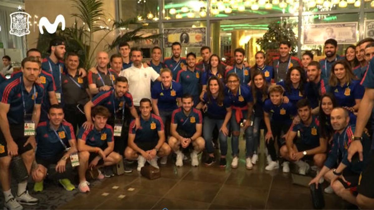 La selección femenina viaja a Kazán para apoyar a España ante Irán